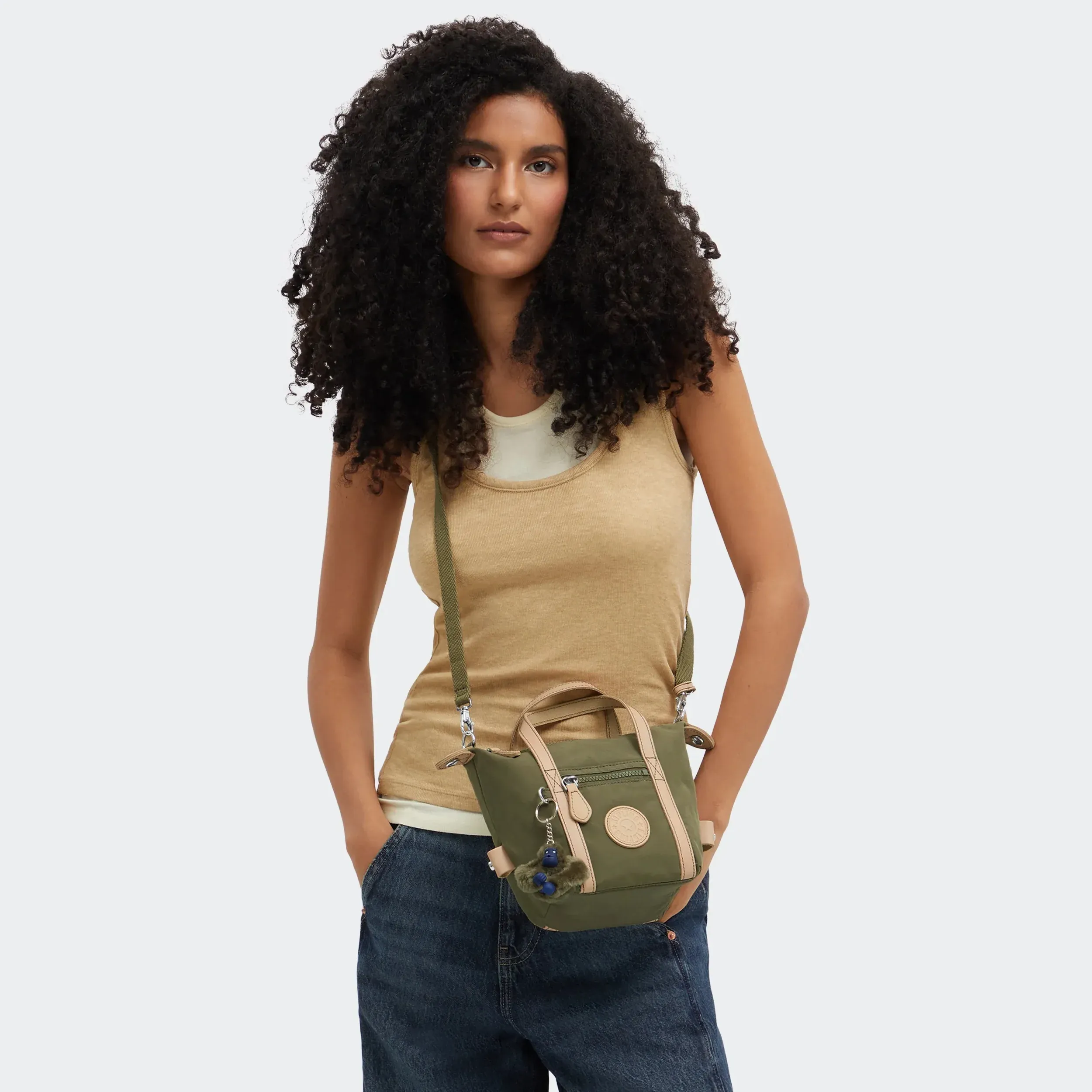 Bolsa Crossbody Pequena Boxy Art