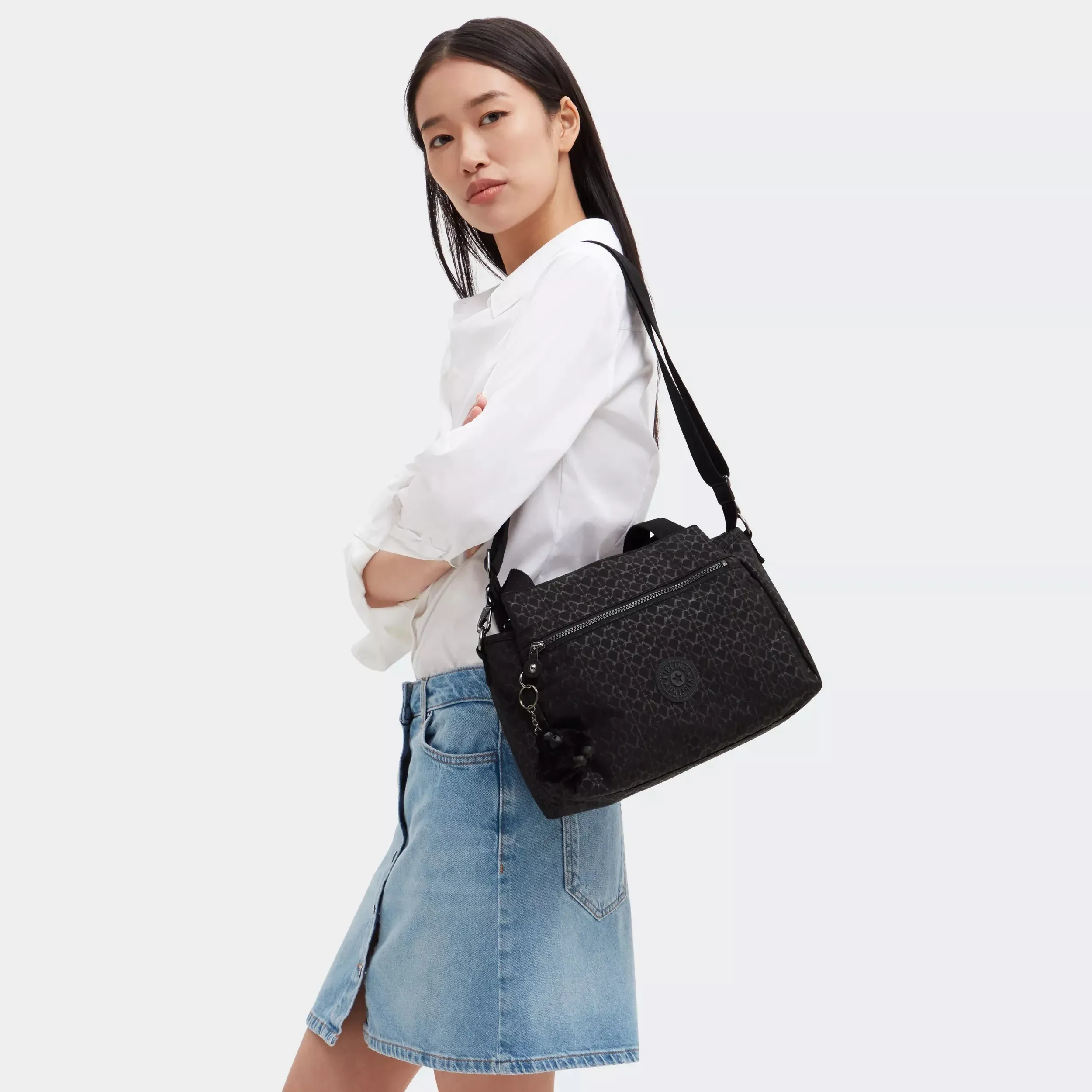 Bolsa de Ombro Estampada Elysia