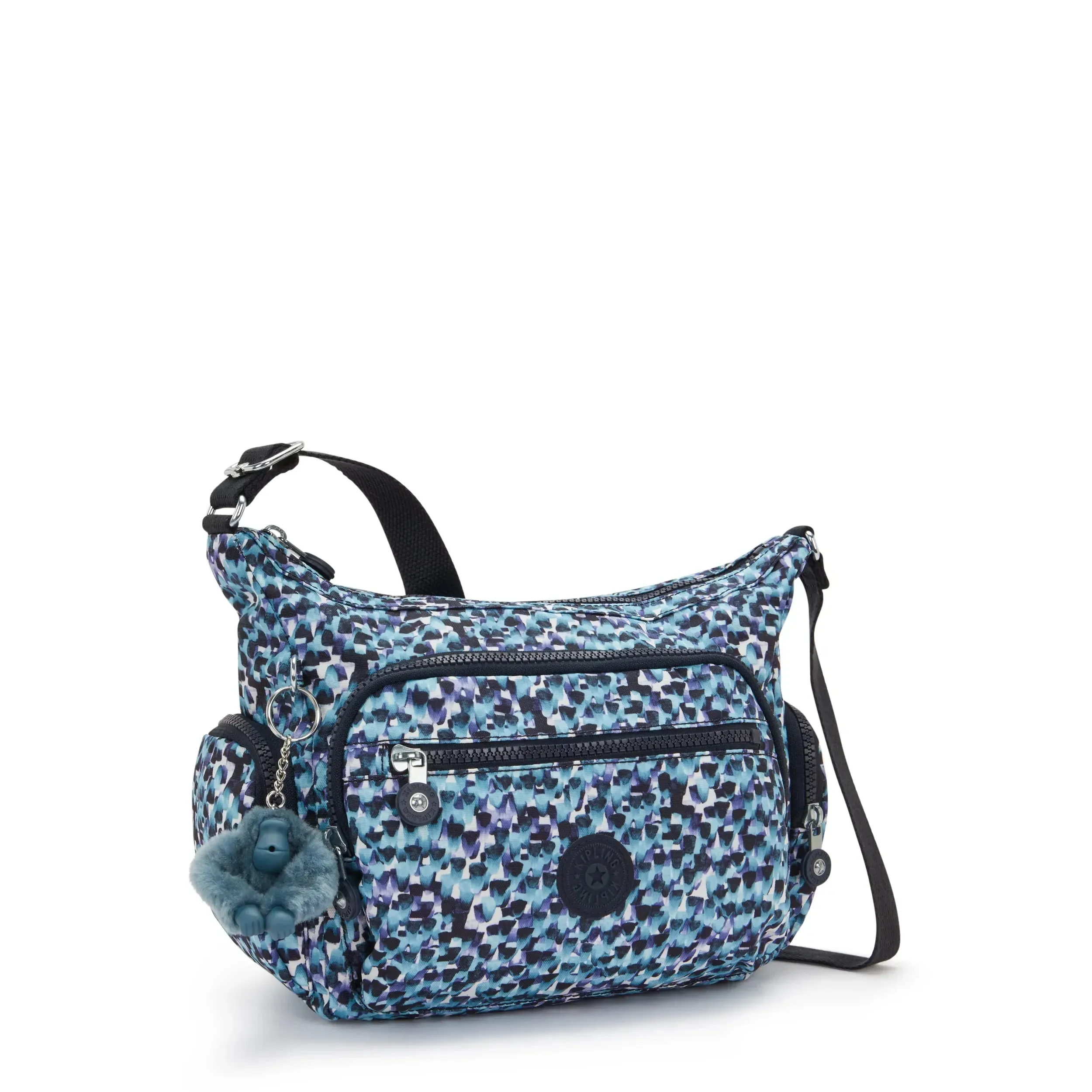 Bolsa de Ombro Estampada Gabbie Pequena
