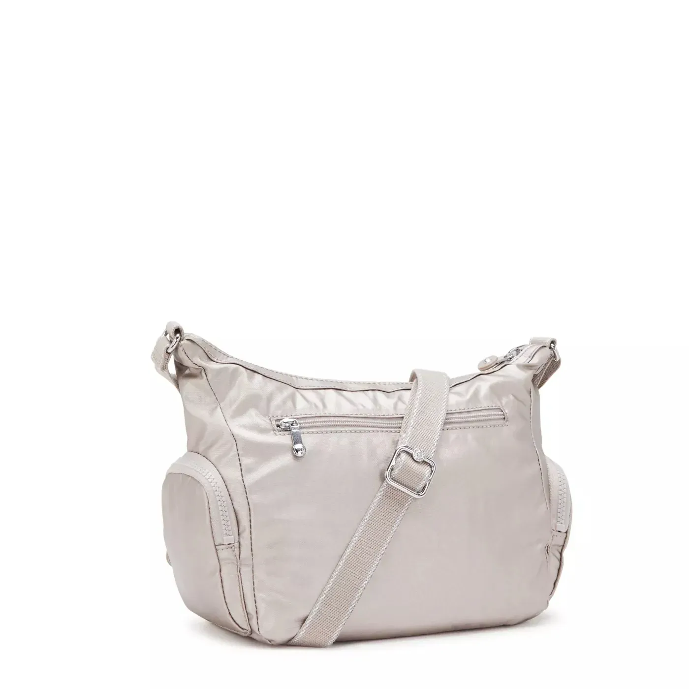 Bolsa de Ombro Pequena Gabbie Metalizada