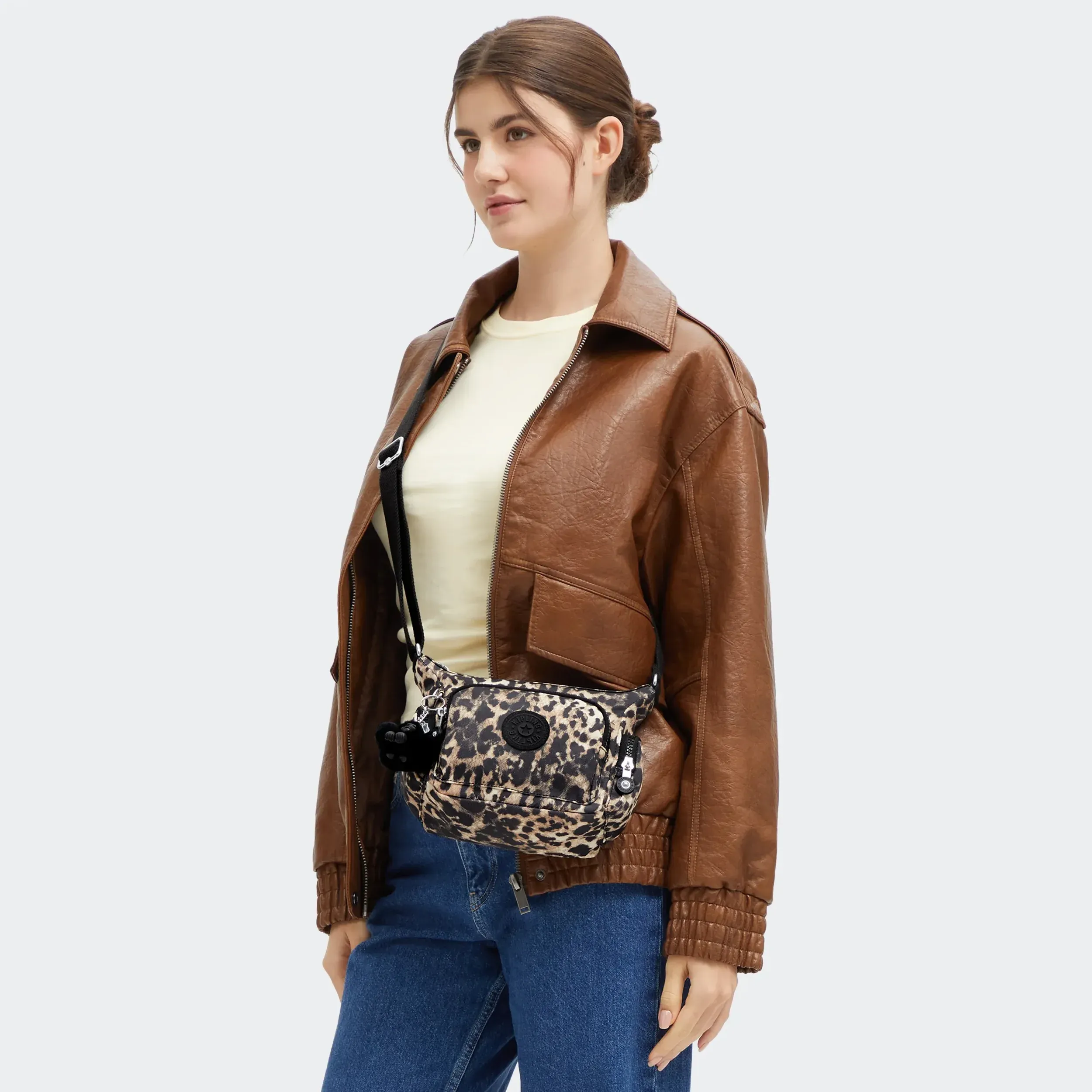 Bolsa Crossbody Mini Estampada Gabbie