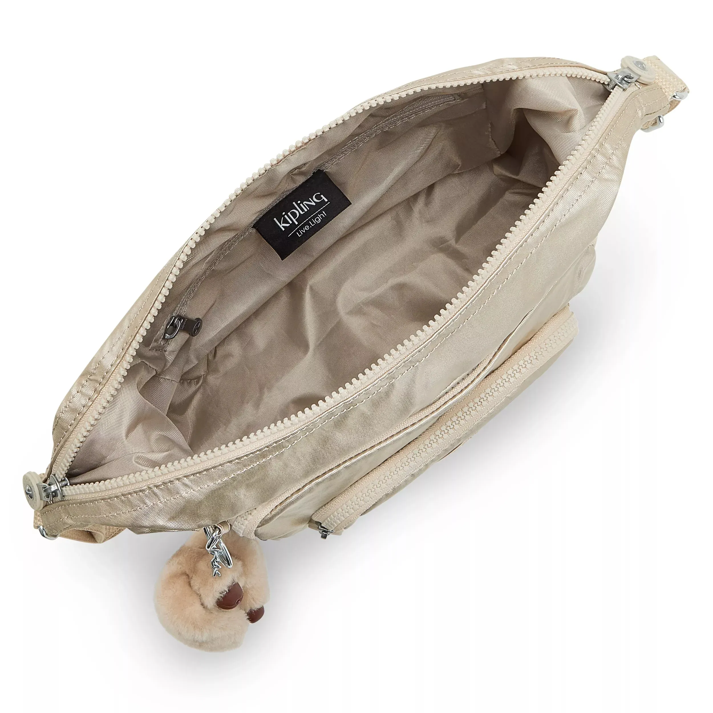Bolsa Crossbody Metálica Pequena Erica