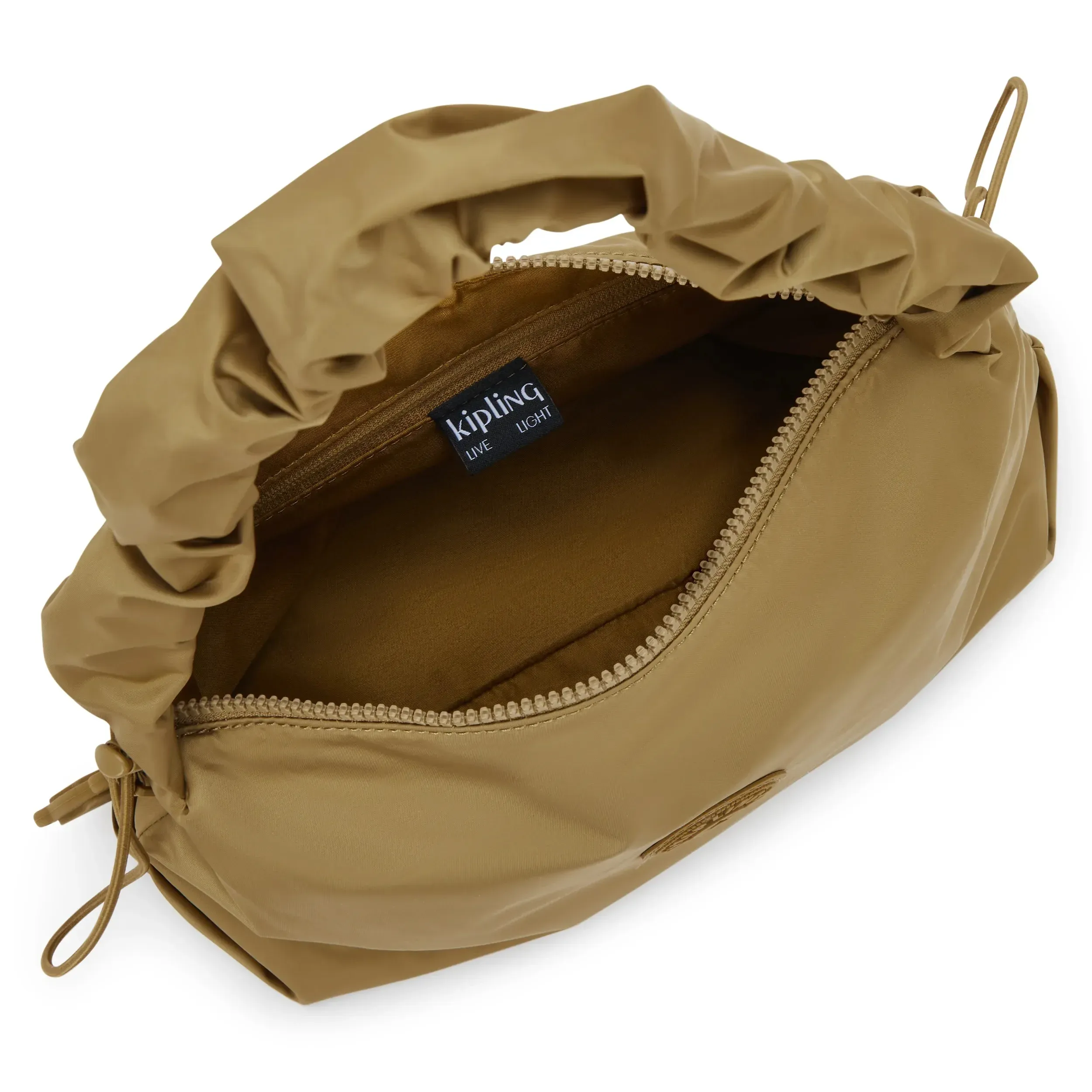 Bolsa de Ombro Eleni Média Lisa em Seda