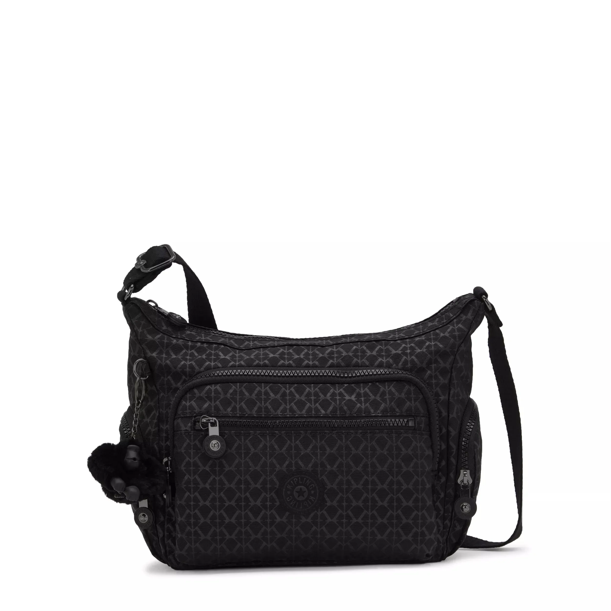 Bolsa de Ombro Estampada Gabbie Pequena
